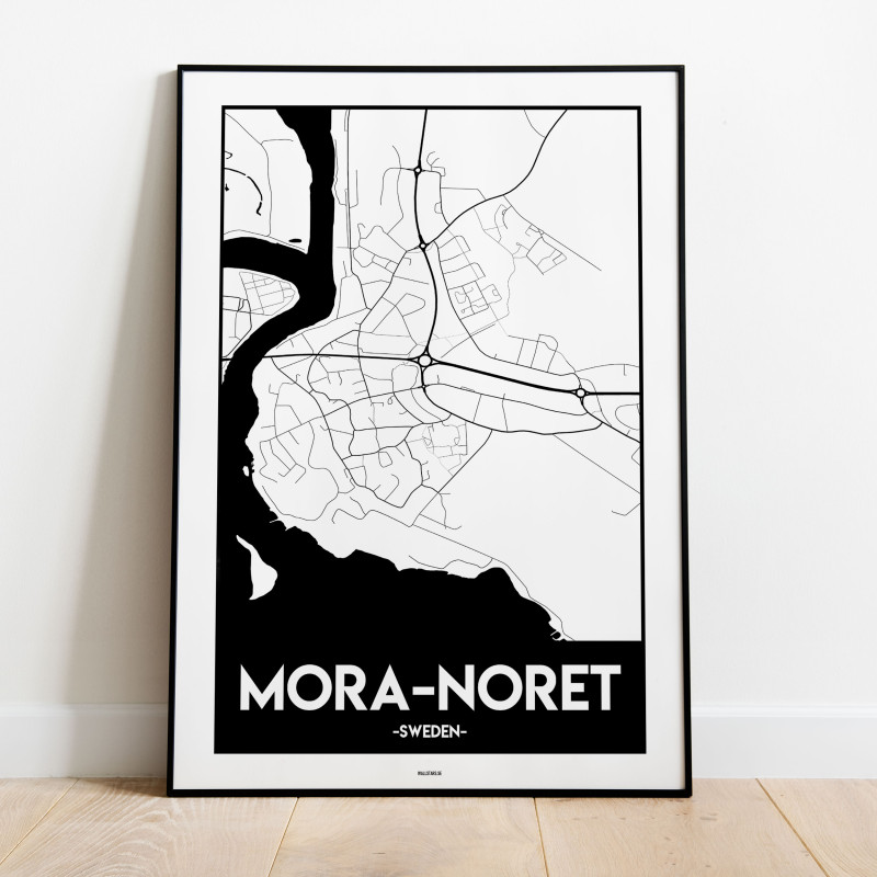 Mora-Noret Urban Karta