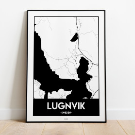 Lugnvik Kramfors Urban Karta