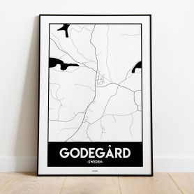 Godegård Urban Karta