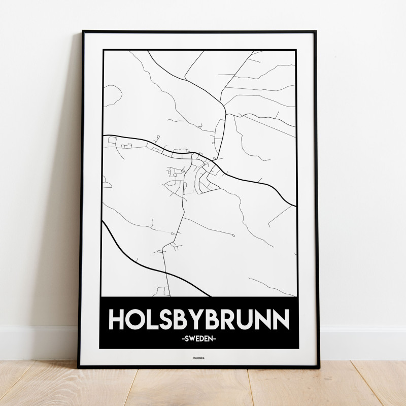 Holsbybrunn Urban Karta