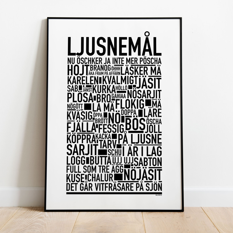 Ljusnemål Poster