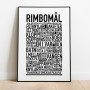 Rimbomål Poster