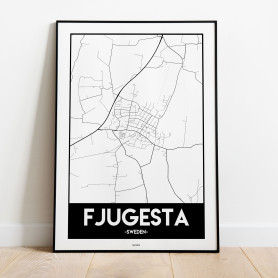 Fjugesta Urban Karta