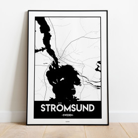 Strömsund Urban Karta