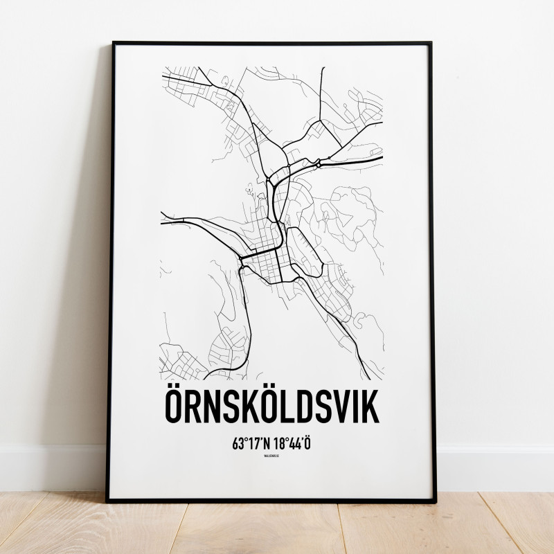 Örnsköldsvik Karta