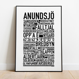 Anundsjö Poster