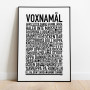 Voxnamål Poster