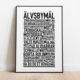 Älvsbymål Poster