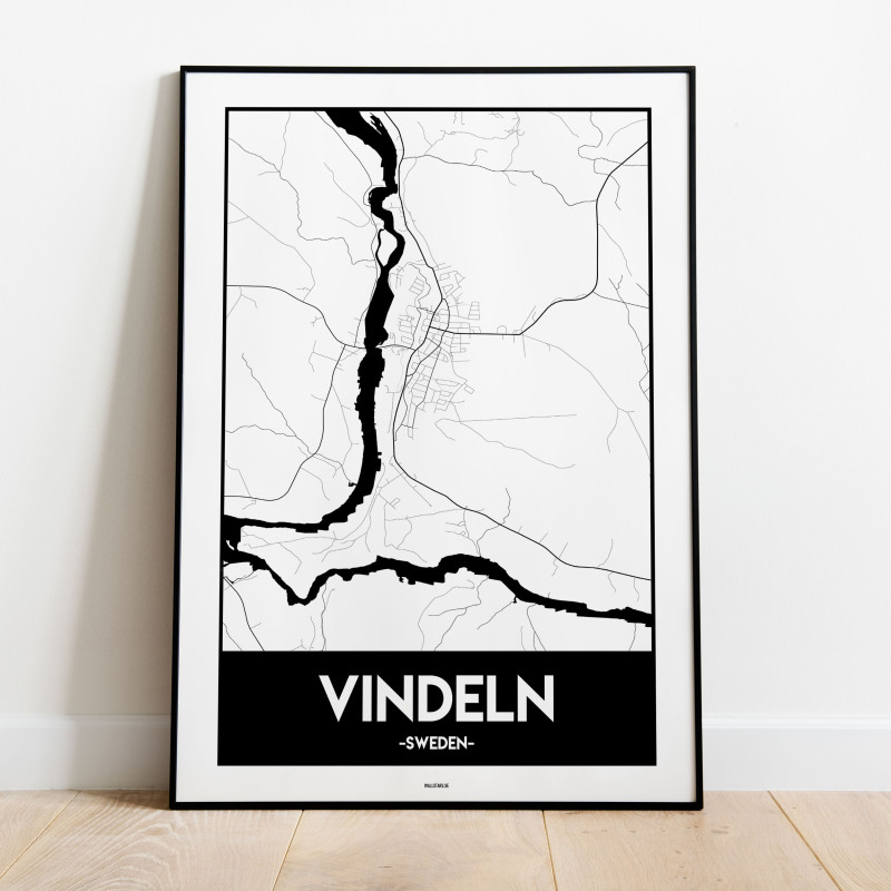 Vindeln Urban Karta