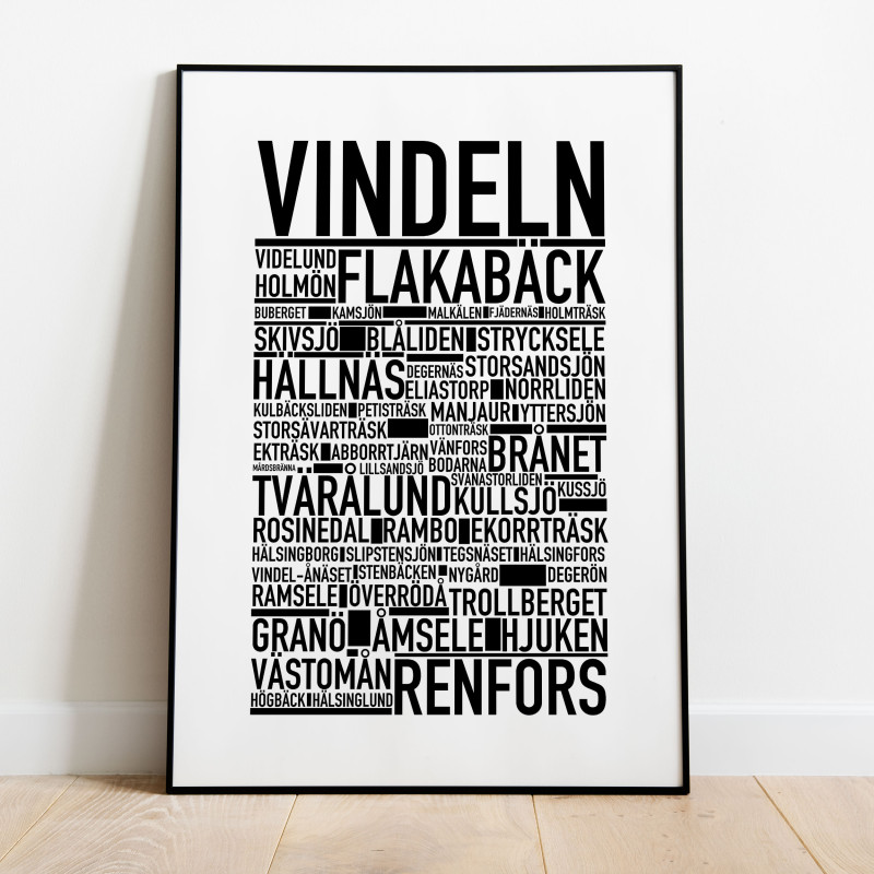 Vindeln Poster