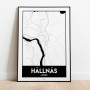 Hällnäs Urban Karta