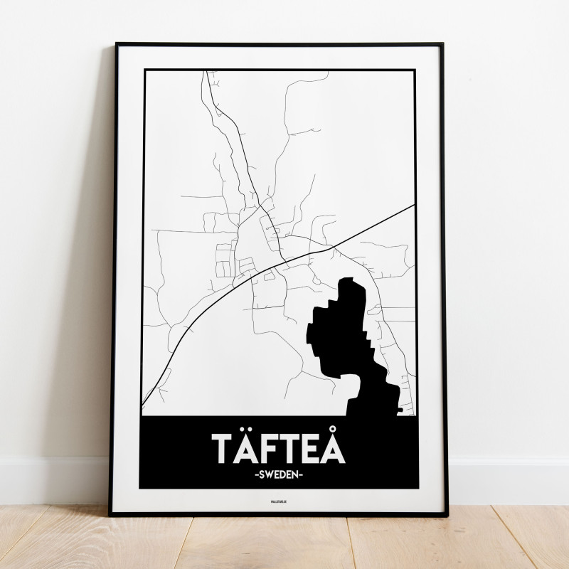 Täfteå Urban Karta