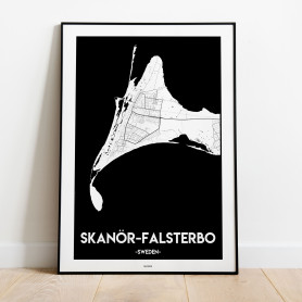 Skanör-Falsterbo Urban Karta