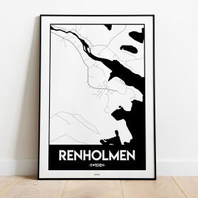Renholmen Urban Karta