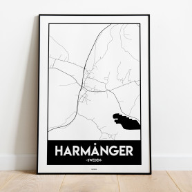 Harmånger Urban Karta