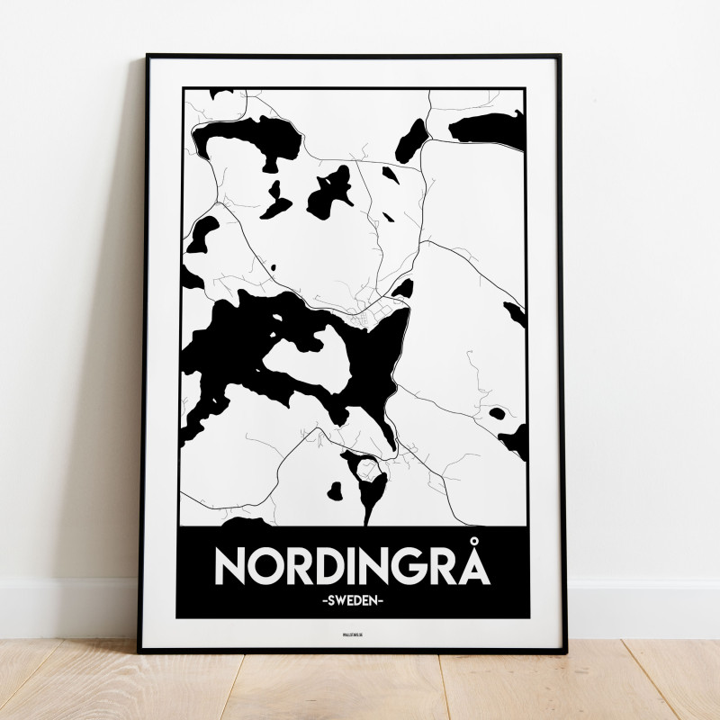 Nordingrå Urban Karta