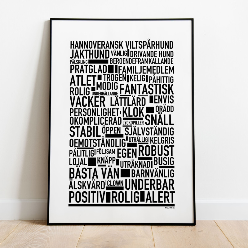 Hannoveransk Viltspårhund Poster