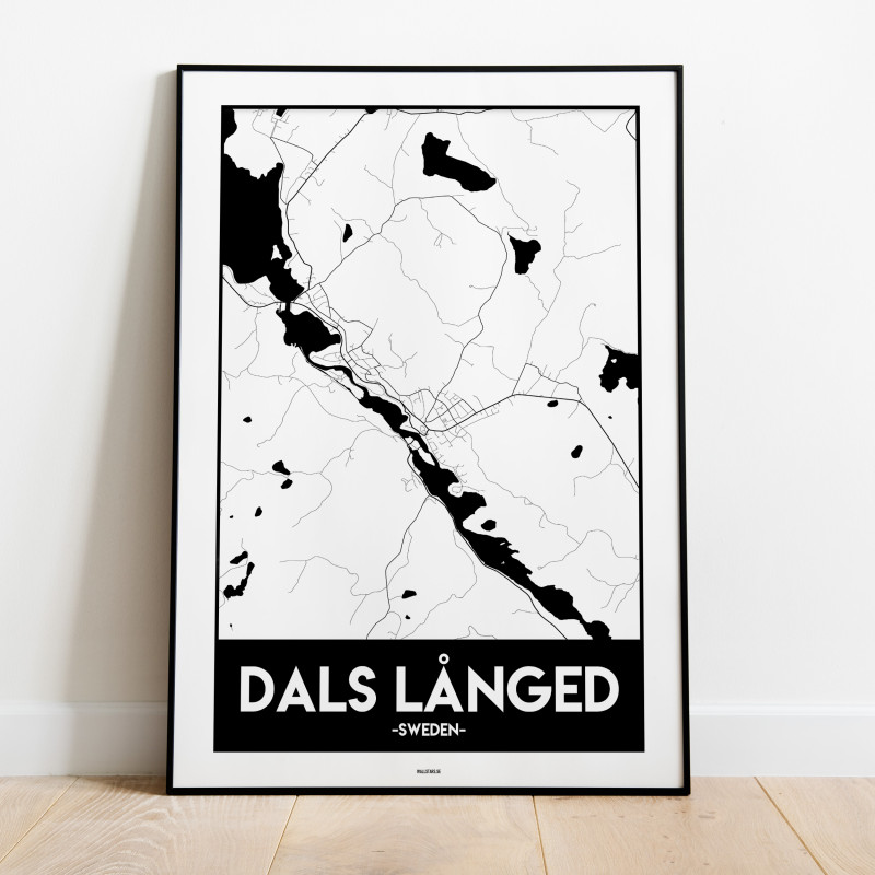 Dals Långed Urban Karta