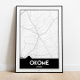Okome Urban Karta