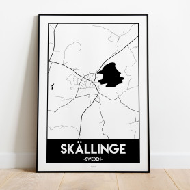 Skällinge Urban Karta