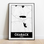 Öxabäck Urban Karta