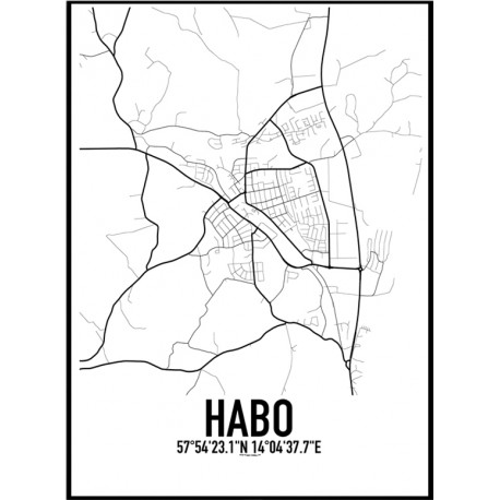 Habo Karta Poster