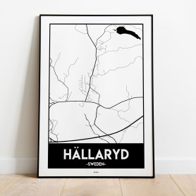 Hällaryd Urban Karta
