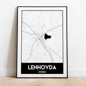 Lenhovda Urban Karta