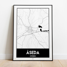 Åseda Urban Karta