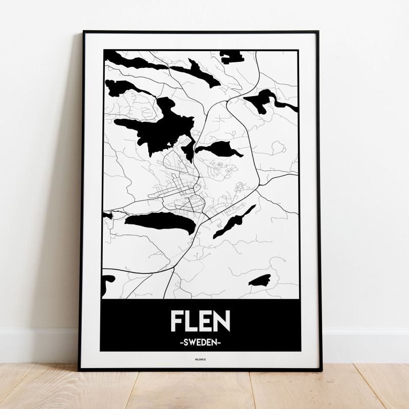 Flen Urban Karta