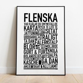 Flenska Poster