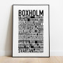 Boxholm Poster