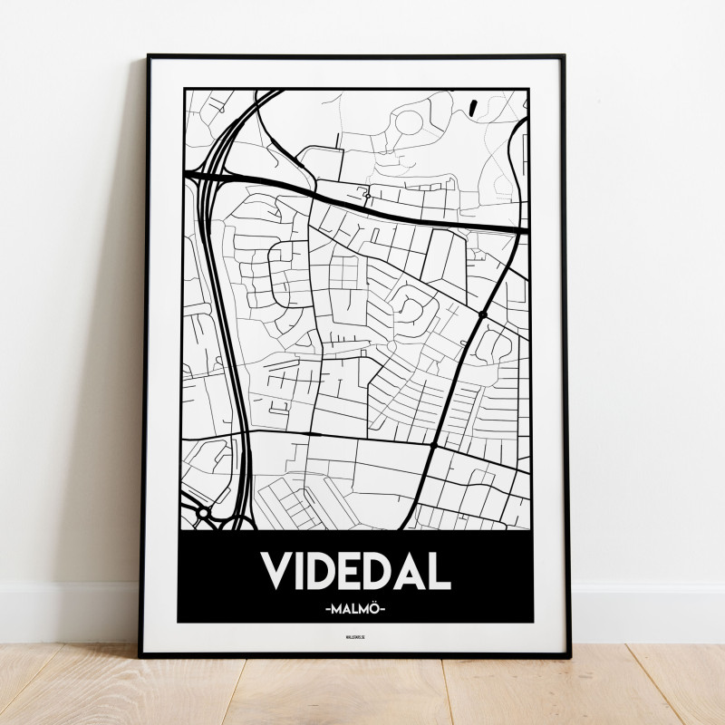 Videdal Malmö Urban Karta
