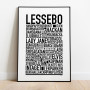 Lessebo Poster