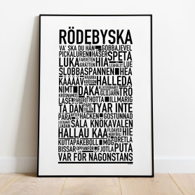 Rödebyska Poster