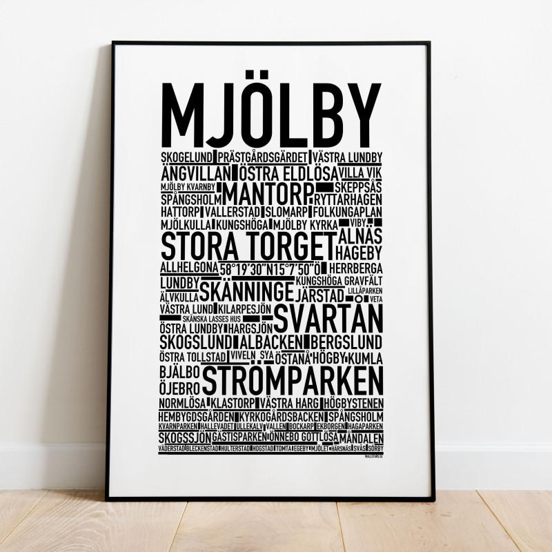 Mjölby Poster