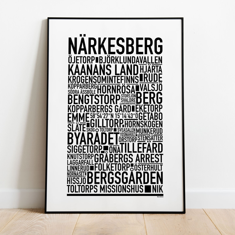 Närkesberg Poster