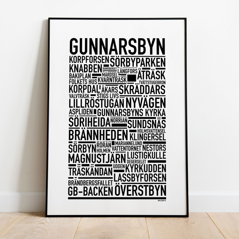 Gunnarsbyn Poster