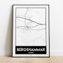 Bergshammar Urban Karta