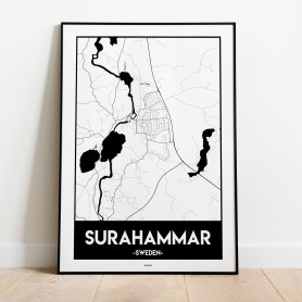 Surahammar Urban Karta