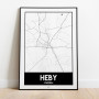 Heby Urban Karta