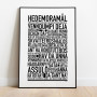 Hedemoramål Poster