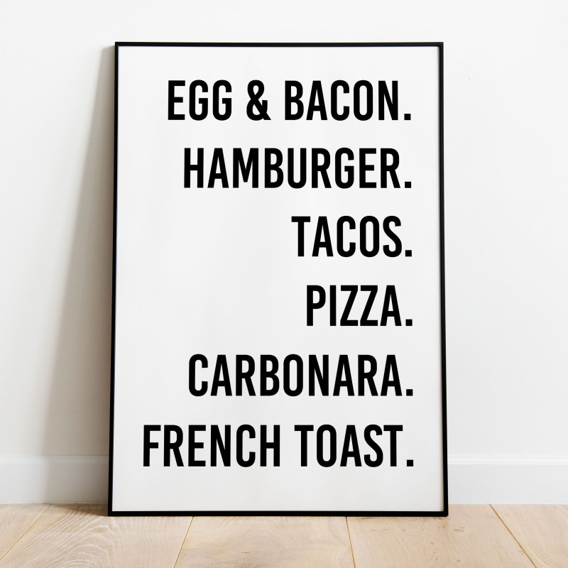 Food Choice Poster