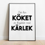 Köket Poster