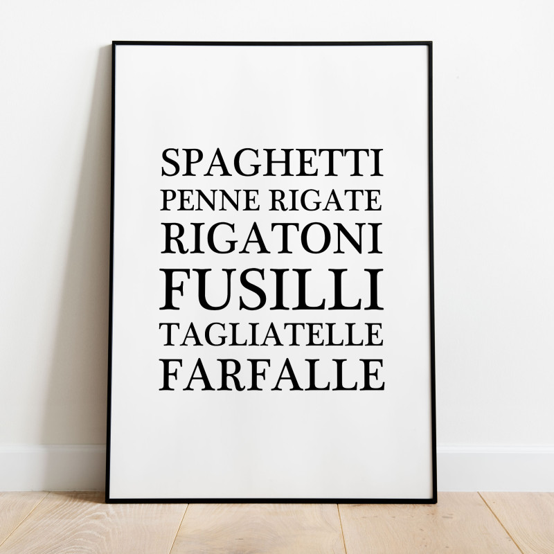 Pasta Poster