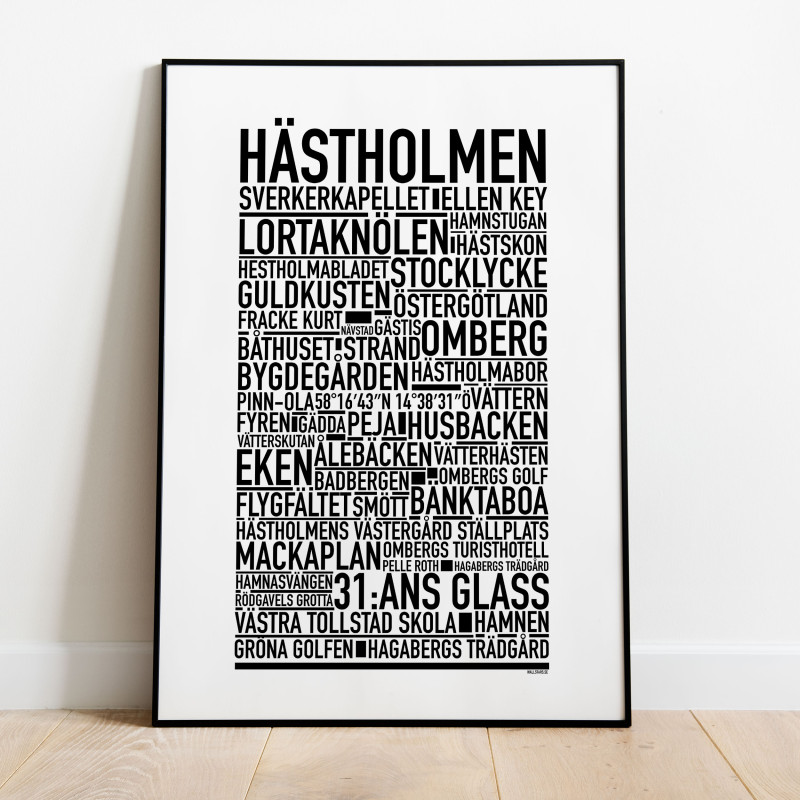 Hästholmen Ödeshög Poster
