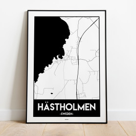 Hästholmen Ödeshög Urban Karta