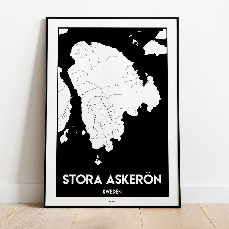 Stora Askerön Urban Karta