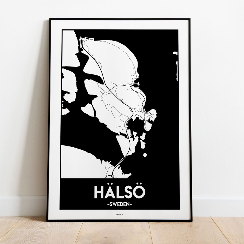 Hälsö Urban Karta