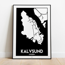 Kalvsund Urban Karta
